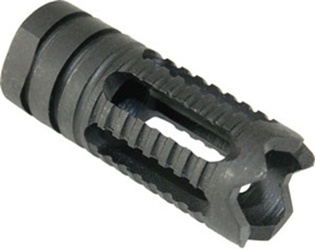 Picture of Guntec Usa Predator A2 Flash Hider Ar15 Bottom Half Closed Black AR-A2