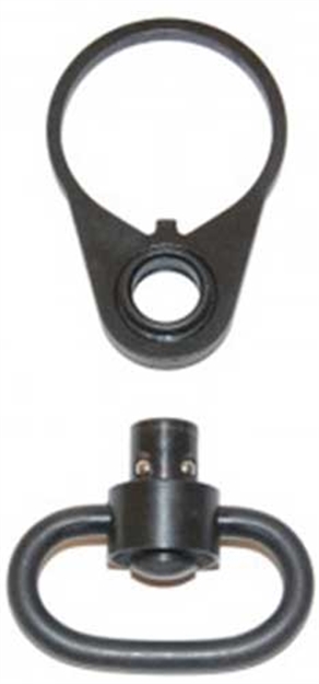 Picture of Guntec Usa QD Single Point Sling Adapter W/Qd Swivel Black QD-EGG-SWIVEL 714569645717