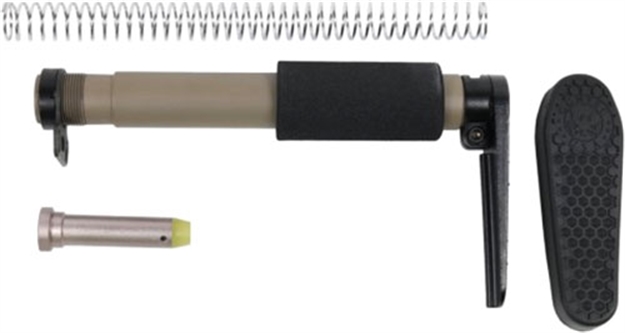 Picture of Guntec Usa Skeleton Alum Stock Set W/Butt Pad Flat Dark Earth