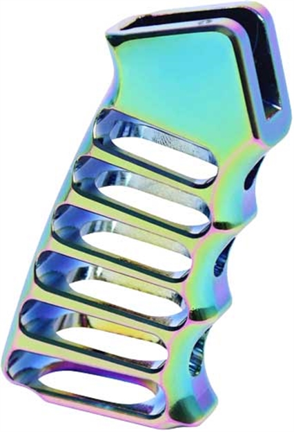 Picture of Guntec Usa Ult Light Skeletonized Pistol Grip Rainbow Pvd Coated ULSPGRPVD 709016736131