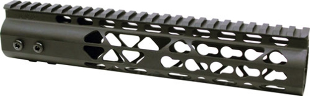 Picture of Guntec Usa Ultra Light Handguard 10" Keymod Black