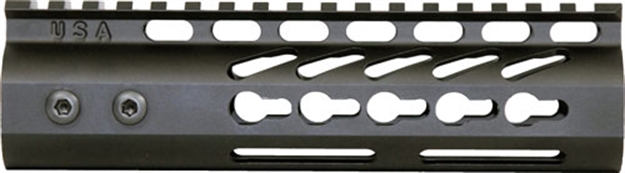 Picture of Guntec Usa Ultra Light Handguard 7" Keymod Black
