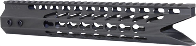 Picture of Guntec Usa Ultra Slim Handguard 10" Shark Mouth Keymod Black