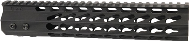 Picture of Guntec Usa Ultra Slim Handguard Octagonal 10" Keymod Black