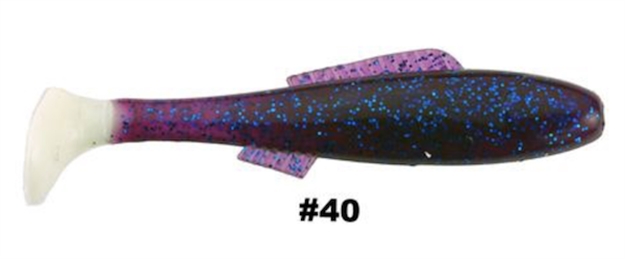 Picture of H & H Lure 3" Cocahoe Minnow Purp/Blu/Wht CMR10-40