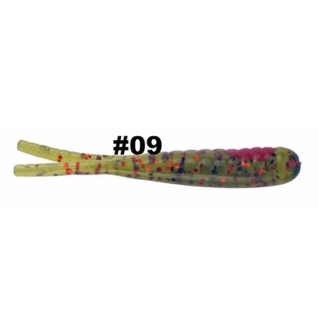 Picture of H & H Lure 3" Sprkl Jig Dlb Rig Avo/Redflk