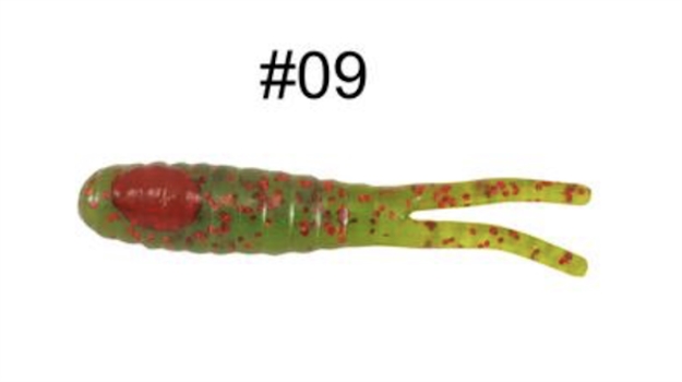 Picture of H & H Lure 3" Sprkl Jig Ref 10Bg Avo/Red