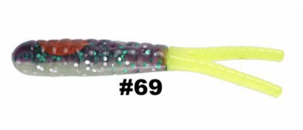 Picture of H & H Lure 3" Sprkl Jig Ref Mardi Gras/Cht