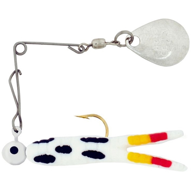 Picture of H & H Lure Caj Spn 1/16 Nkl-Wht C'dog 12
