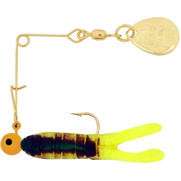 Picture of H & H Lure Caj Spn 1/8 Gld-Grn Crwfsh