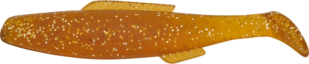 Picture of H & H Lure Cocahoe Minnow, 3", Rootbeer/Glitter, 10/Pack