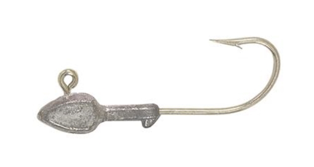 Picture of H & H Lure Dbl Eye Jighead 1/2 10Bg Unpntd D3810-08