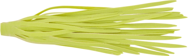 Picture of H & H Lure Rubber Skirt 40 Tail, 3", Chartreuse