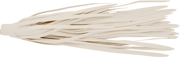 Picture of H & H Lure Rubber Skirt 40 Tail, 3", White