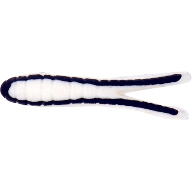 Picture of H & H Lure Grub Spn 1/32 Nkl-Wht/Blk ST 12