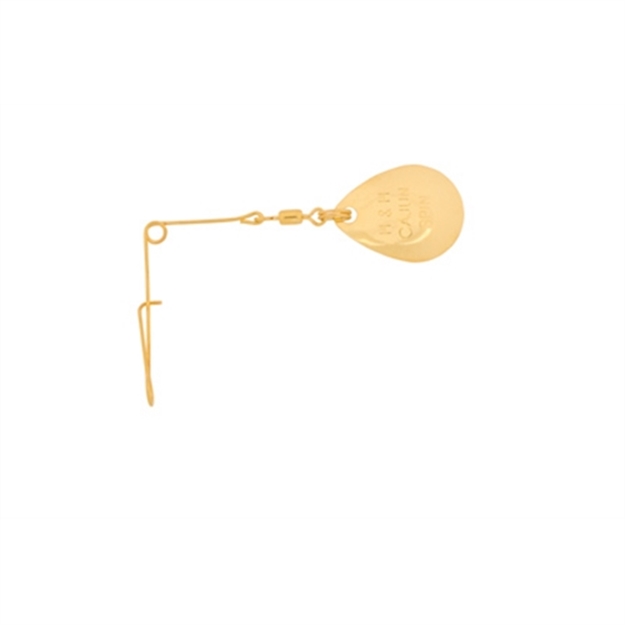 Picture of H & H Lure Jig Spinners 3Cd 12Cd/Ctn-Gld Js2-G