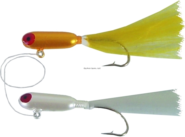 Picture of H & H Lure Mag Redfish Rig 1/4Oz Wht/Yell 40Lb