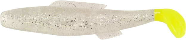 Picture of H & H Lure Queen Cocahoe Minnow, 4", Clear/Glow/Chartreuse Tail, 10/Pack