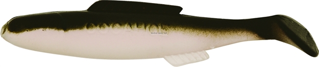 Picture of H & H Lure Queen Cocahoe Minnow, 4", Pearl/Black Back, 10/Pack