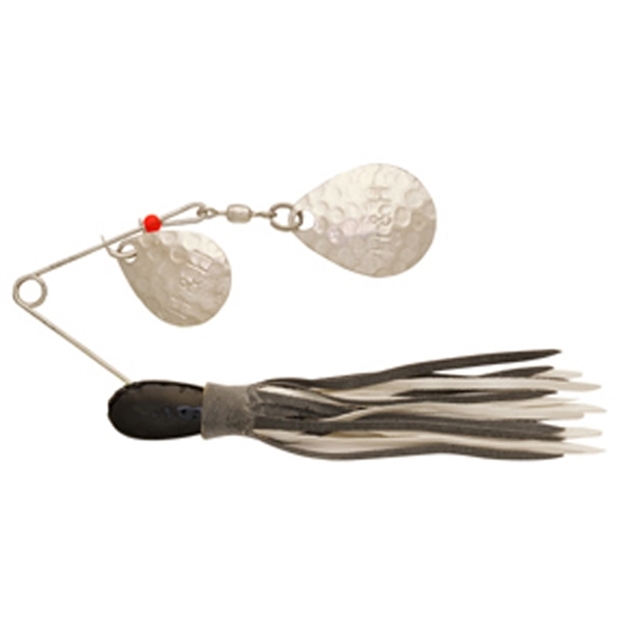 Picture of H & H Lure Spn-Dbl 3/8 12Cd-Blk/Blk/Wht