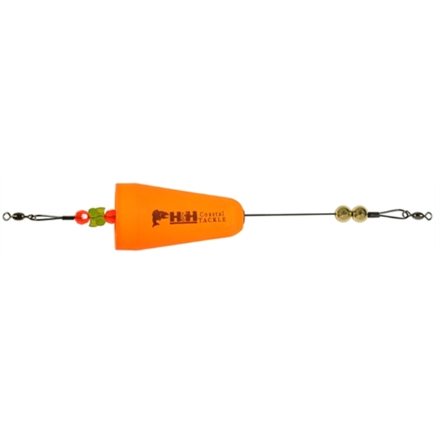 Picture of H & H Lure Tko Popping Float Rig Orange TKOPFR-01