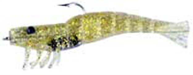 Picture of H & H Lure Tko Shrimp 1/4 3Pk Clr/Gold Flk