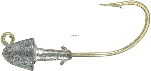 Picture of H & H Lure Tout SW Jighead, 1/4 Oz, 1/0 Hook, Unpainted, 10/Pack