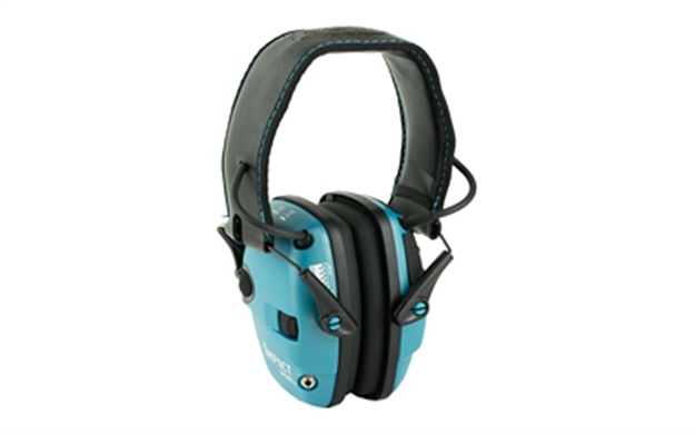 Picture of Howard Leight Impact Sport Teal Electronic Earmuff, 22 Nrr, 4-Hour Auto Shutoff, Water Resistant R-02521 033552025214