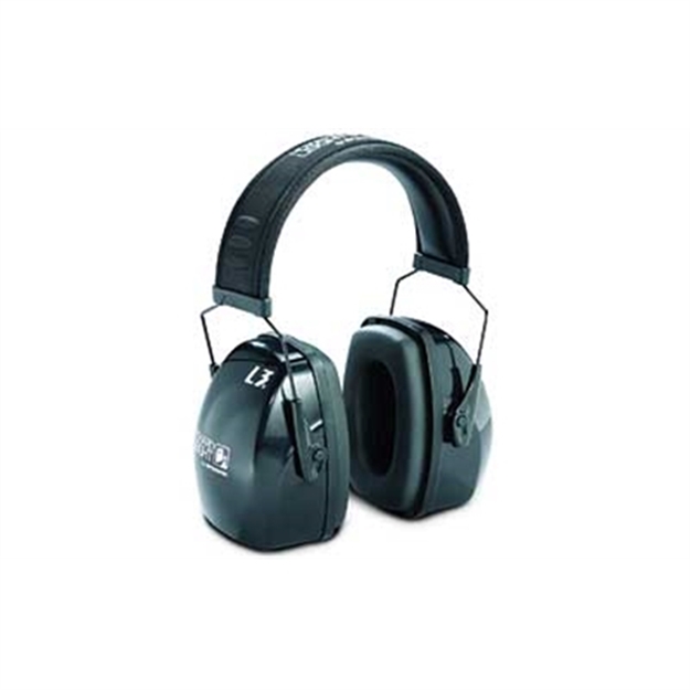Picture of Howard Leight R03318 Leightning L3 Passive Muff 30 DB Over The Head Black Adult 1 Pair R-03318