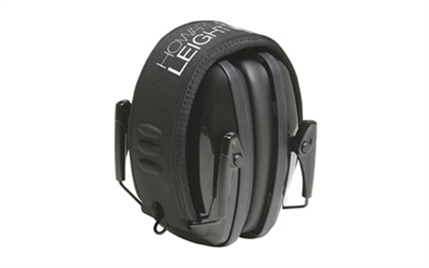 Picture of Howard Leight R01523 Leightning Ultra-Slim Passive Muff 23 DB Over The Head Black Adult R-01523
