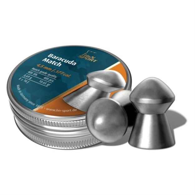 Picture of H N Baracuda Match .177 Cal. 4.52 MM Head-500 Count