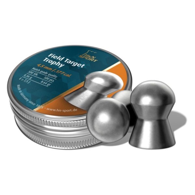 Picture of H N Field Target Trophy .177 Cal 4.52 MM Head-500 Count 92104520005