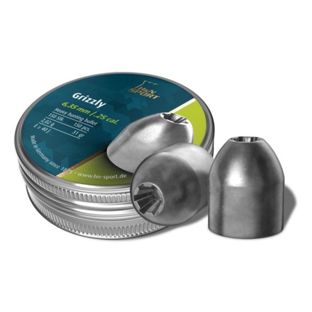 Picture of H N Grizzly .25 Cal-150 Count