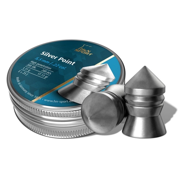 Picture of H N Silver Point .22 Cal-200 Count