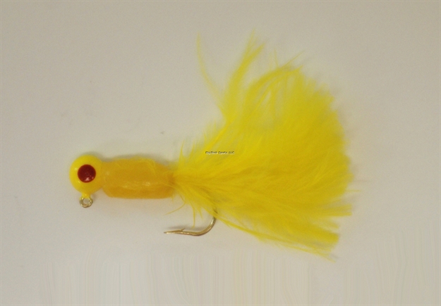 Picture of Hal-Fly Crappie Jig, 1/24 Oz, Yellow