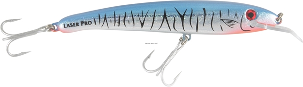 Picture of Halco Laser Pro 160 Bluewater Trolling Plug, 6 1/4", 1 Oz, Baitfish, Floating