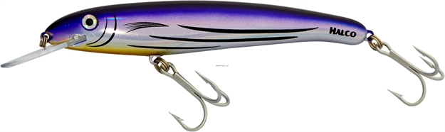 Picture of Halco Laser Pro 190 Bluewater Trolling Plug, 7 1/2", 1 5/8 Oz, Stripey, Floating