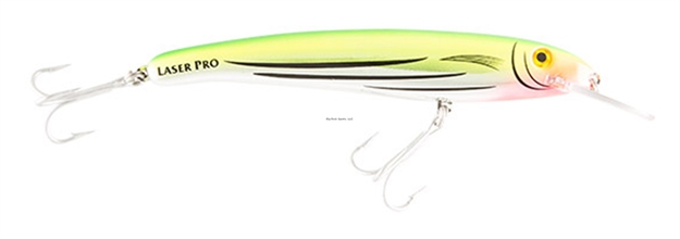 Picture of Halco Laser Pro 190Xdd #H81 Liquid Lime - 7 2/5" 1 5/8Oz Dives 20'
