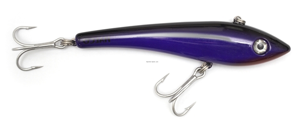 Picture of Halco Max 130 Lipless Casting/Trolling Plug, 5 1/4", 2 7/8 Oz, Brs Purple Black, Sinking