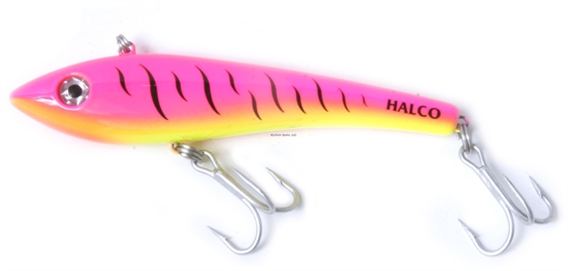Picture of Halco Max 130 Lipless Casting/Trolling Plug, #R1 Pink Fluoro 5 1/4" 2 7/8Oz