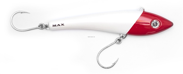 Picture of Halco Max 190 Lipless Casting/Trolling Plug, #H53 White Redhead, 7 1/2 In, 6.3/4Oz, Inline Single Hooks