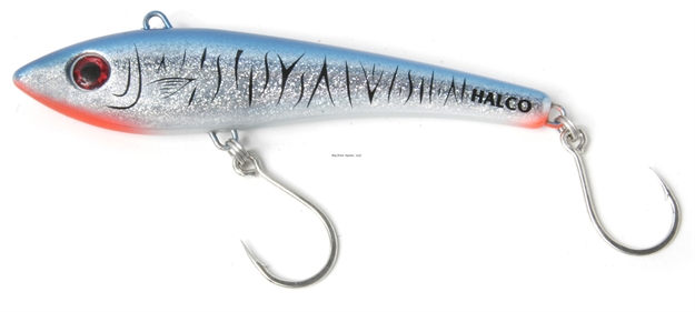 Picture of Halco Max 190 Lipless Casting/Trolling Plug, #H57 Baitfish, 7 1/2 In, 6.3/4Oz, Inline Single Hooks