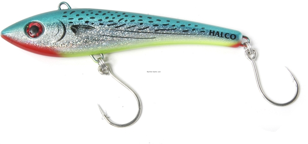 Picture of Halco Max 190 Lipless Casting/Trolling Plug, #H69 Bonito, 7 1/2 In, 6.3/4Oz, Inline Single Hooks