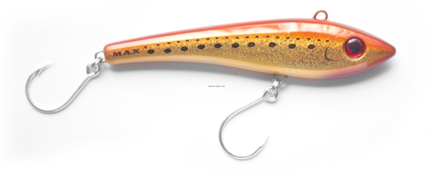 Picture of Halco Max 190 Lipless Casting/Trolling Plug, #H70 King Brown, 7 1/2 In, 6.3/4Oz, Inline Single Hooks