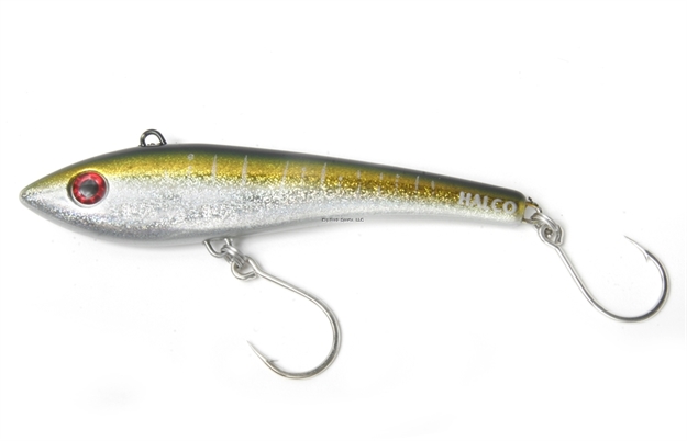 Picture of Halco Max 190 Lipless Casting/Trolling Plug, #H71 Yellowfin, 7 1/2 In, 6.3/4Oz, Inline Single Hooks