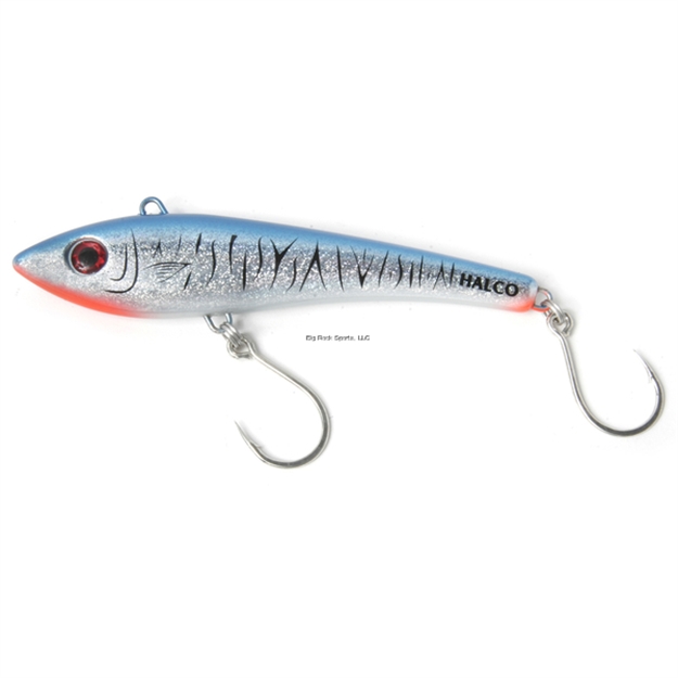 Picture of Halco Max 220 Bibless Minnow #H57 Baitfish, 8 2/3", 6 1/3Oz, Inline Single Hooks