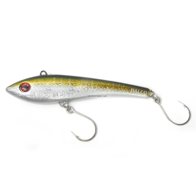 Picture of Halco Max 220 Bibless Minnow #H71 Yellowfin, 8 2/3", 6 1/3Oz, Inline Single Hooks