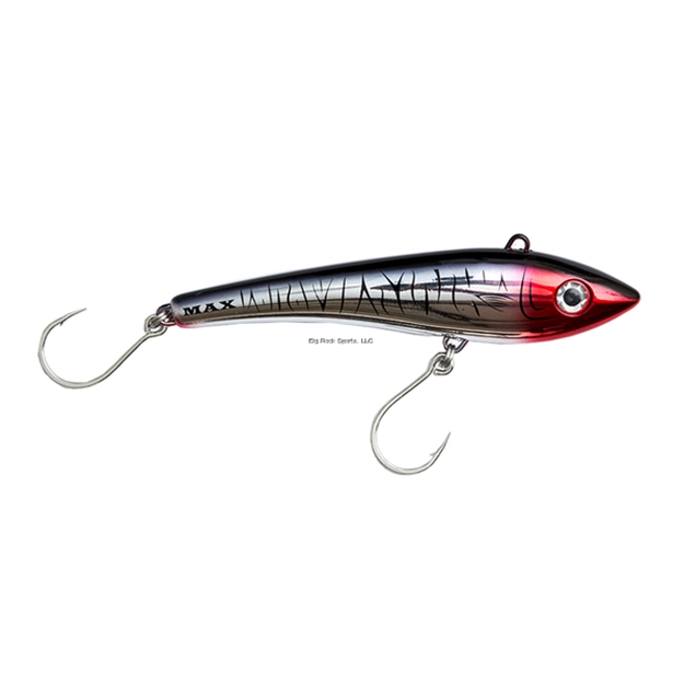 Picture of Halco Max 220 Bibless Minnow #R49 Chrome Tiger, 8 2/3", 6 1/3Oz, Inline Single Hooks