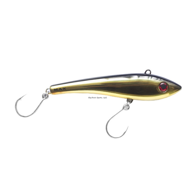 Picture of Halco Max 220 #H51 Chrome Gold Black Back 8 2/3", 6 1/3Oz, Inline Single Hooks