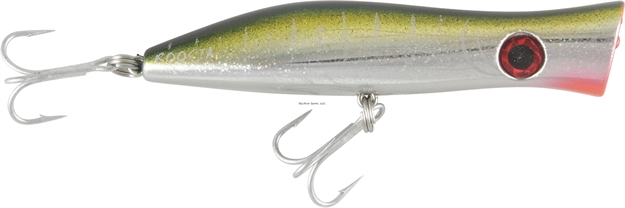 Picture of Halco Roosta Popper 135, 5 1/2", 1 3/4 Oz, Yellowfin, Floating